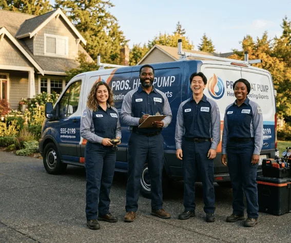 Heat Pump Installation company in Voltaire, ND